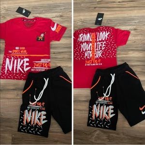 Kids shorts set